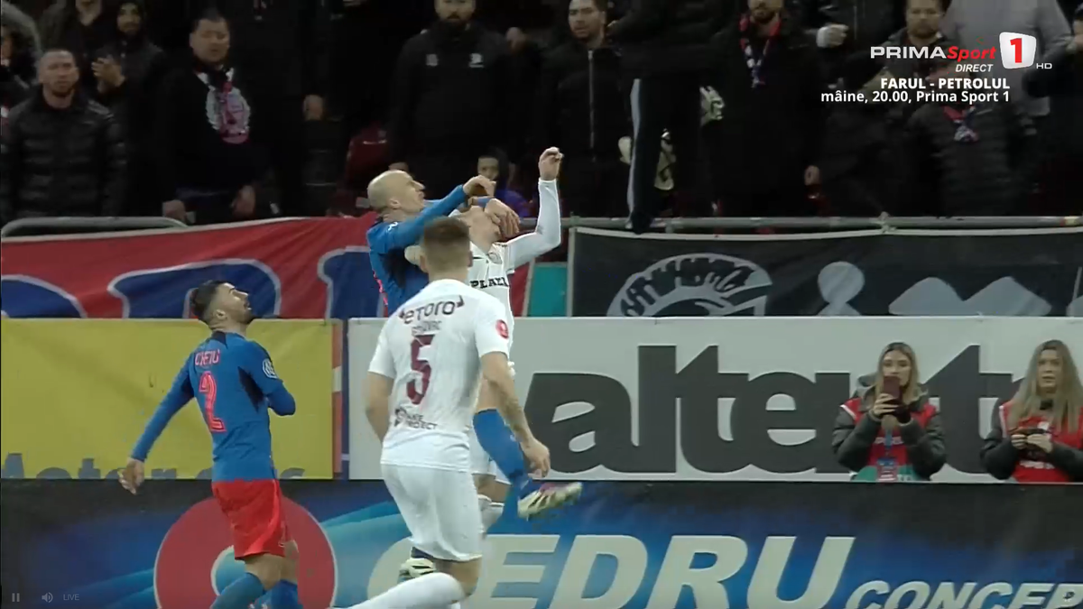 Chiricheș, în duel cu Louis Munteanu în FCSB - CFR Cluj