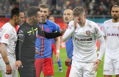 Balaj, reacție dură după FCSB - CFR Cluj: „Trebuia să avem penalty!”