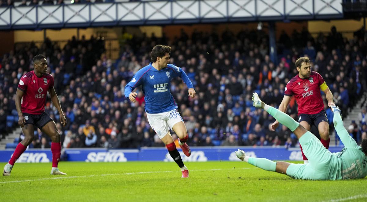 Ianis Hagi, în Rangers - Ross County