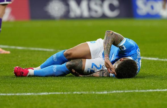Giovanni Di Lorenzo a aflat verdictul medicilor » Cât va lipsi căpitanul lui Napoli după accidentarea la genunchi