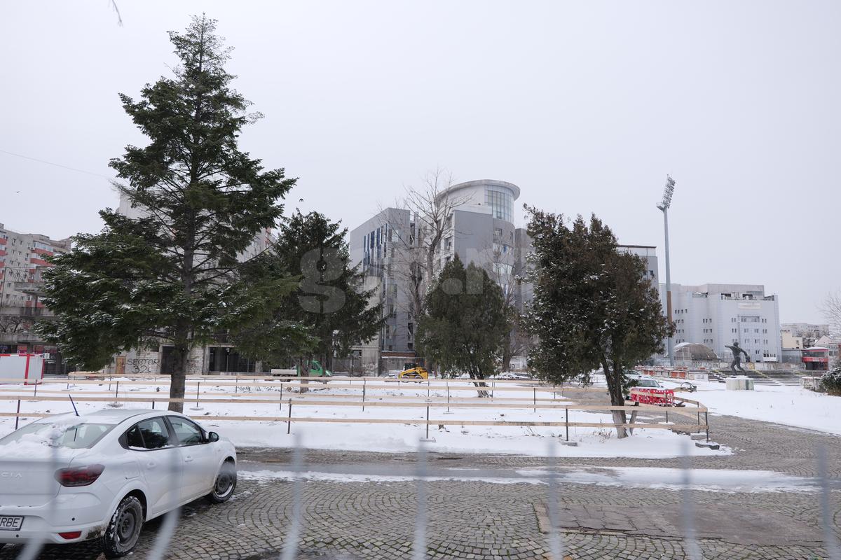 Se lucrează într-un ritm uluitor la Stadionul Dinamo: arena din Ștefan cel Mare este deja 50% demolată » GSP a intrat pe șantier