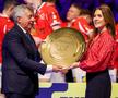 Regina Mary a Danemarcei a înmânat trofeul la Europeanul de handbal masculin / FOTO: Imago