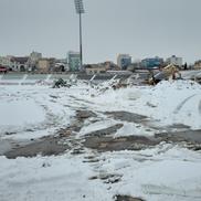 Cum arată Stadionul Dinamo, la o săptămână și jumătate de la începutul demolării // foto: Andrei Furnigă (GSP)