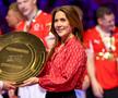 Regina Mary a Danemarcei a înmânat trofeul la Europeanul de handbal masculin / FOTO: Imago