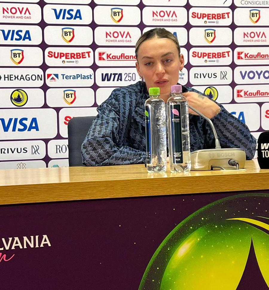 Ana Bogdan, discurs printre lacrimi după eliminarea de la Transylvania Open: „Am fost foarte jos, nu mai vedeam luminița de la capătul tunelului”