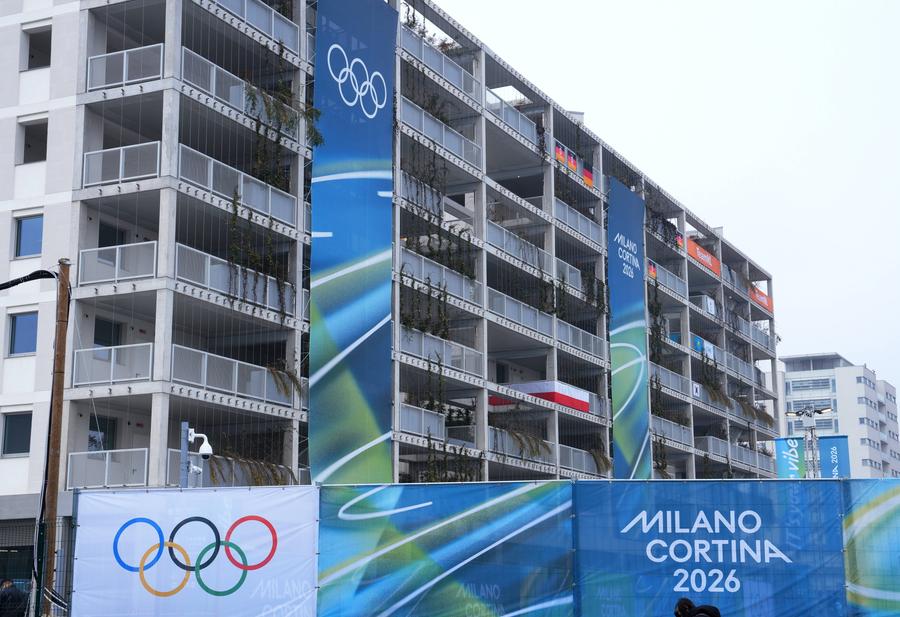 Satul Olimpic din Milano FOTO Imago Images S-a deschis oficial Satul Olimpic de la Milano » Ce au primit sportivii la sosire
