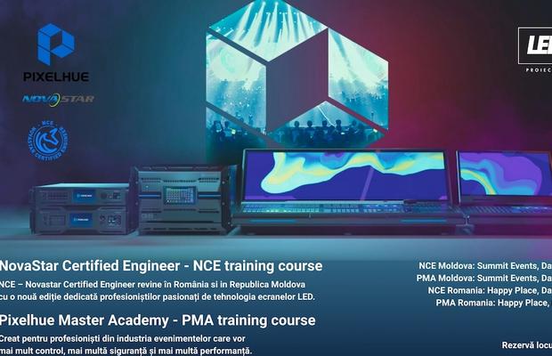 Dezvoltă-ți Expertiza în Tehnologia LED la Cursurile NovaStar Certified Engineer (NCE) și Pixelhue Master Academy (PMA) în România și Republica Moldova.