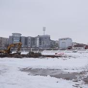 Cum arată Stadionul Dinamo, la o săptămână și jumătate de la începutul demolării // foto: Andrei Furnigă (GSP)