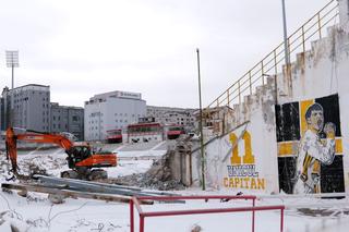 Se lucrează într-un ritm uluitor la Stadionul Dinamo: arena din Ștefan cel Mare este deja 50% demolată » GSP a intrat pe șantier