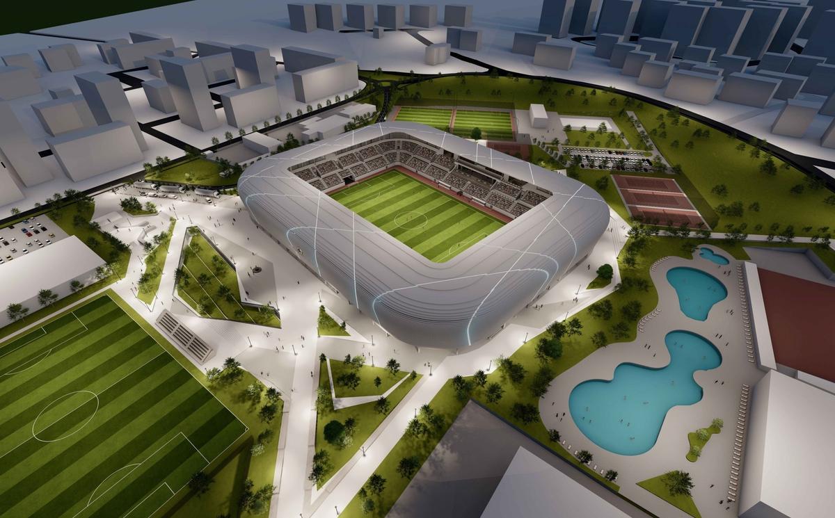 Cum ar trebui să arate noul stadion din Hunedoara