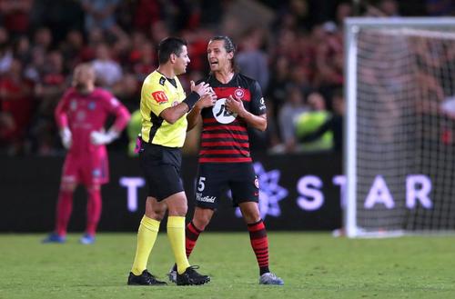 Daniel Georgievski în meciul contra Sydney FC // foto: getty