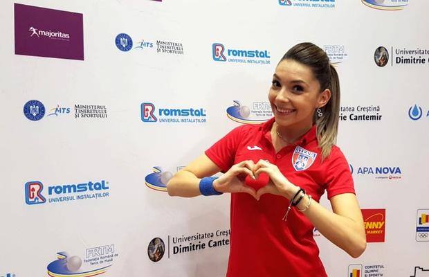Bernadette Szocs și Ovidiu Ionescu, campioni naționali la tenis de masă