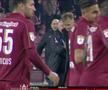 CFR - ASTRA 2-1 // FOTO Dan Petrescu, reacție ostilă din partea lui Djokovic! Ce s-a întâmplat după fluierul final