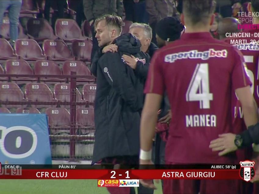 FOTO: Captură @TV Telekom Sport