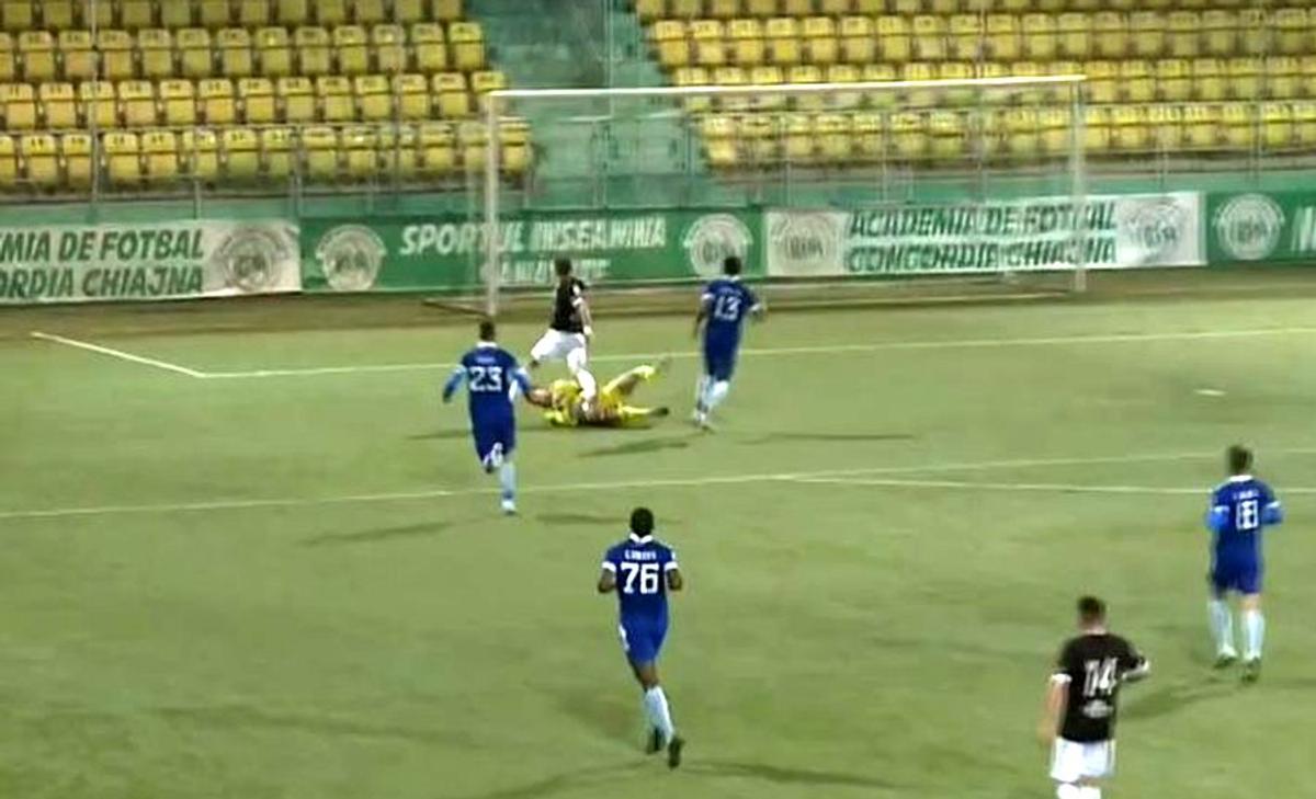 Accidentare Concordia Chiajna - FC U Craiova
