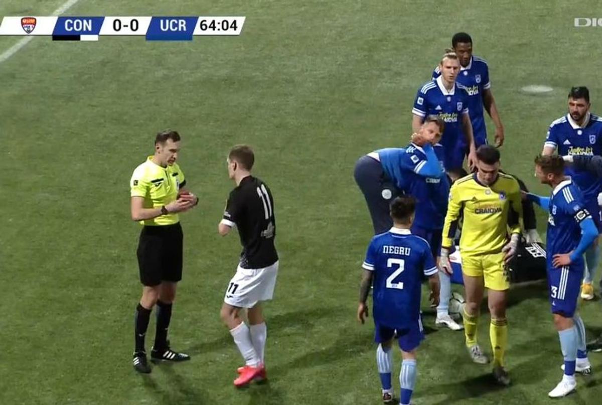 Accidentare Concordia Chiajna - FC U Craiova