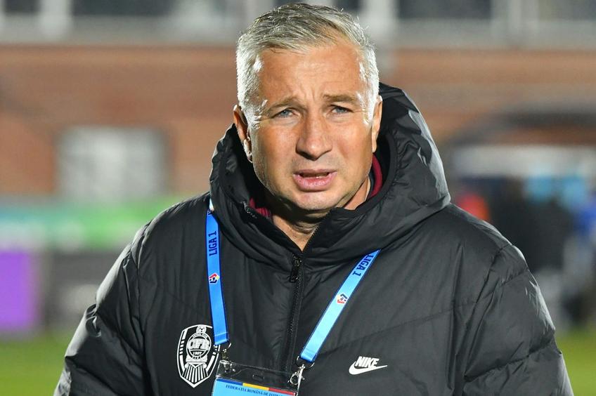 FC Voluntari - CFR Cluj 0-1. Dan Petrescu, antrenorul campioanei, a susținut la final că un fan al gazdelor l-a înjurat pe toată durata partidei.