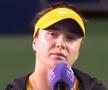 Elina Svitolina // foto: captură Twitter @ WTA