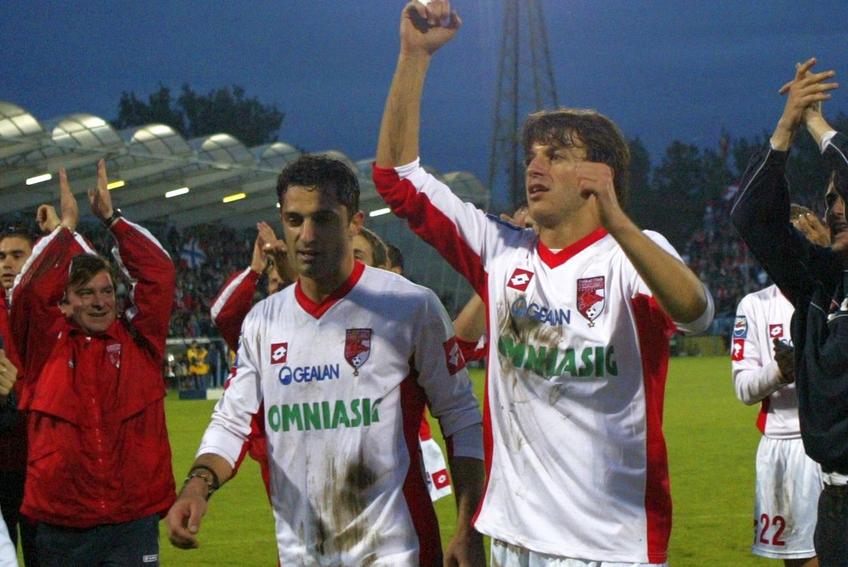 Ovidiu Burcă și Claudiu Niculescu / FOTO: Arhivă Gazeta Sporturilor