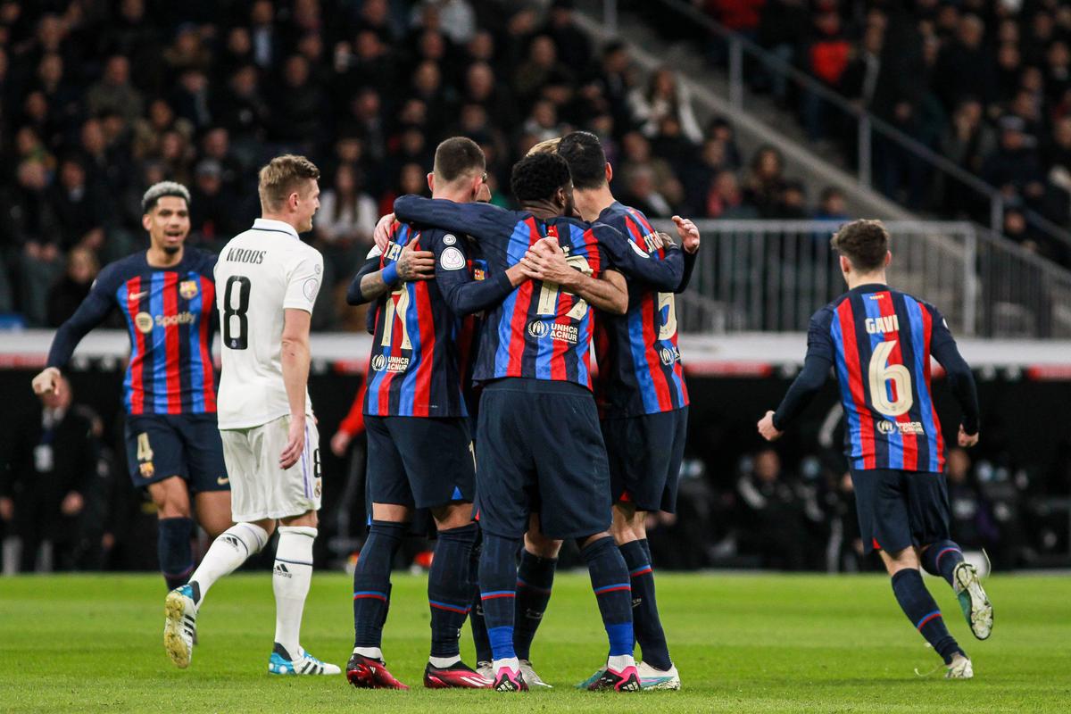 Real Madrid - Barcelona, tur semifinală Cupa Spaniei 2023