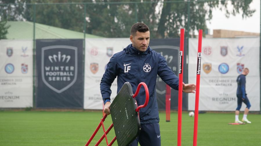 Lucian Filip, 32 de ani, a fost 8 ani la FCSB, echipă cu care a câștigat nu mai puțin de 8 trofee. Foto: Vlad Nedelea (GSP) Echipă de titlu, staff de „B” » FCSB va fi condusă de pe bancă, în următoarele 4 meciuri de Liga 1, de doi antrenori cu CV ZERO