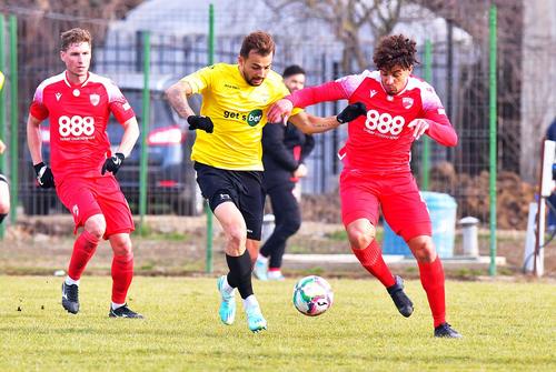 Dinamo în meciul cu FC Brașov