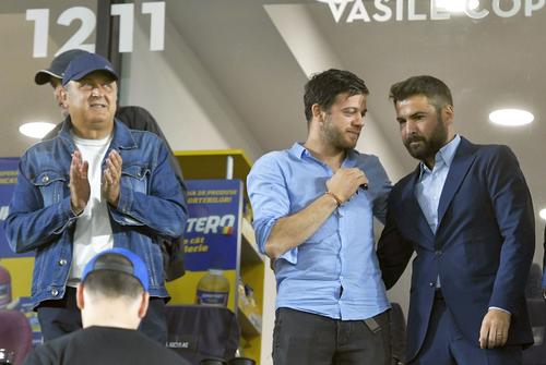 Adrian Mutu, în dreapta, alături de Victor Angelescu // foto: Imago Images
