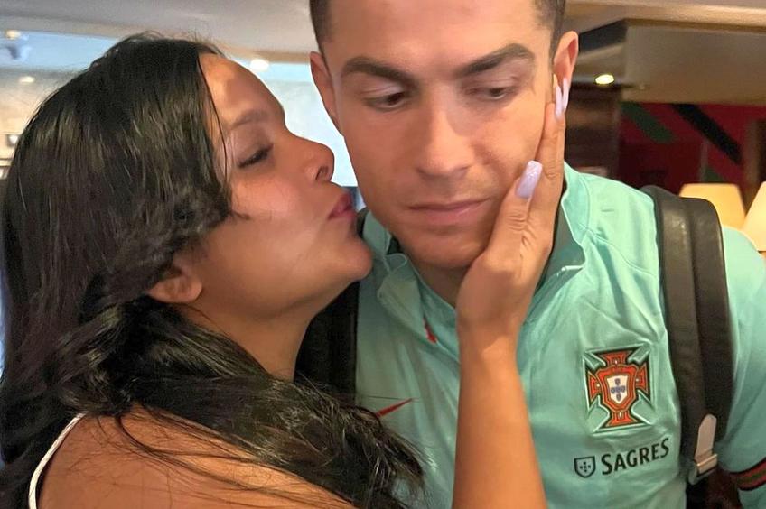 Georgilaya și Cristiano Ronaldo