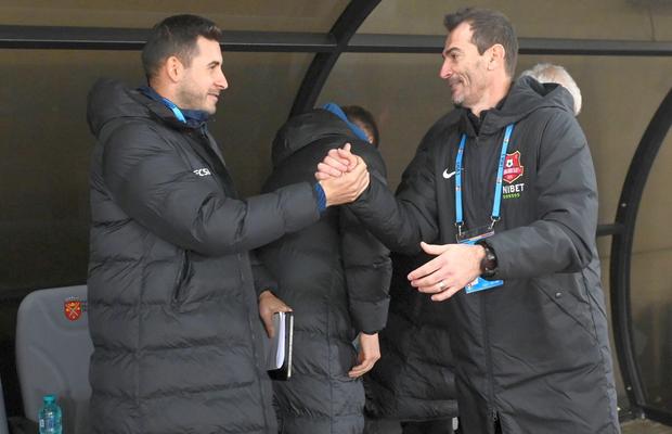 Echipă de titlu, staff de „B” » FCSB va fi condusă de pe bancă, în următoarele 4 meciuri de Liga 1, de doi antrenori cu CV ZERO