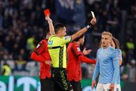 Suspendare drastică pentru arbitrul care a făcut praf meciul Lazio - Milan. Cât va sta pe tușă!