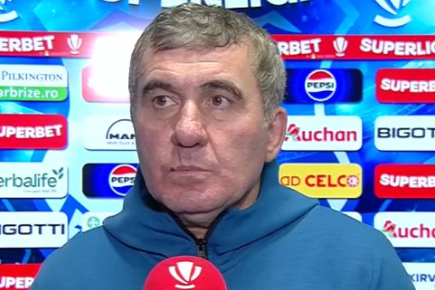 Gică Hagi, după Farul - CFR Cluj 1-1