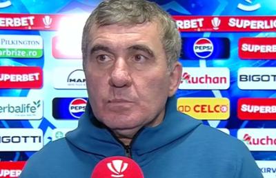Gică Hagi, mesaj frontal după egalul cu CFR: „Să nu uitați un lucru, domnilor”