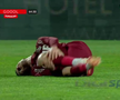 fază controversată în Farul - CFR Cluj, foto: captură de ecran Digi Sport
