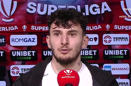Ianis Stoica, foto: captură de ecran Prima Sport