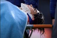 Imagini înfiorătoare pe gazon în LaLiga » Și-a lovit teribil în cap colegul, pe care l-a trimis direct la spital!