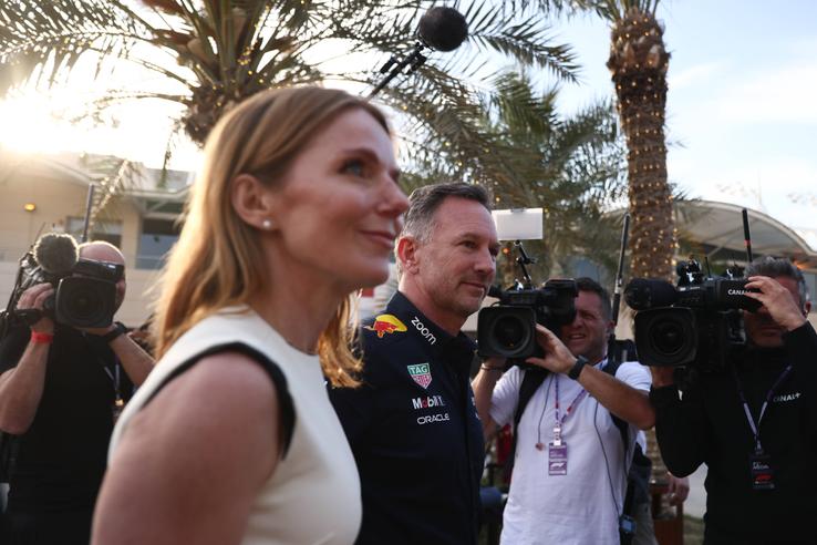 Gerri Halliwell alături de Christian Horner în Bahrain FOTO Imago Images