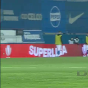 fază controversată în Farul - CFR Cluj, foto: captură de ecran Digi Sport
