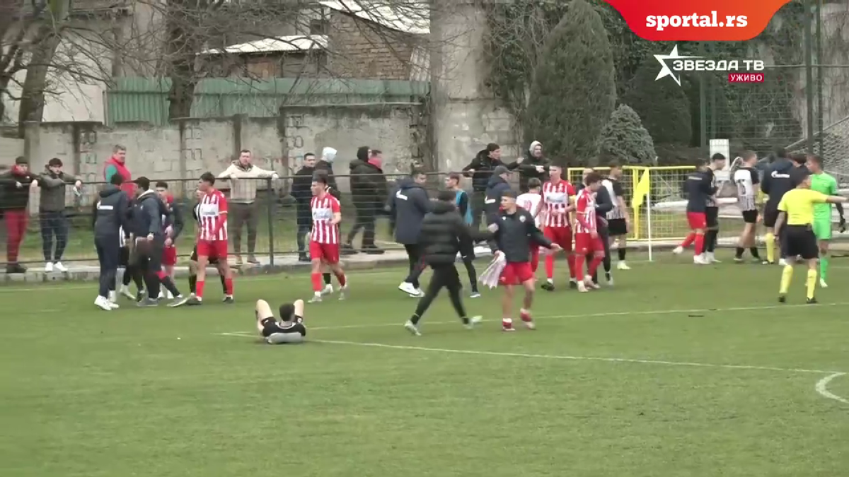 Bătaie între echipele de tineret ale celor de la Steaua Roșie și Partizan