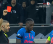 Joyskim Dawa, eliminat în Rapid - FCSB, foto: captură Prima Sport