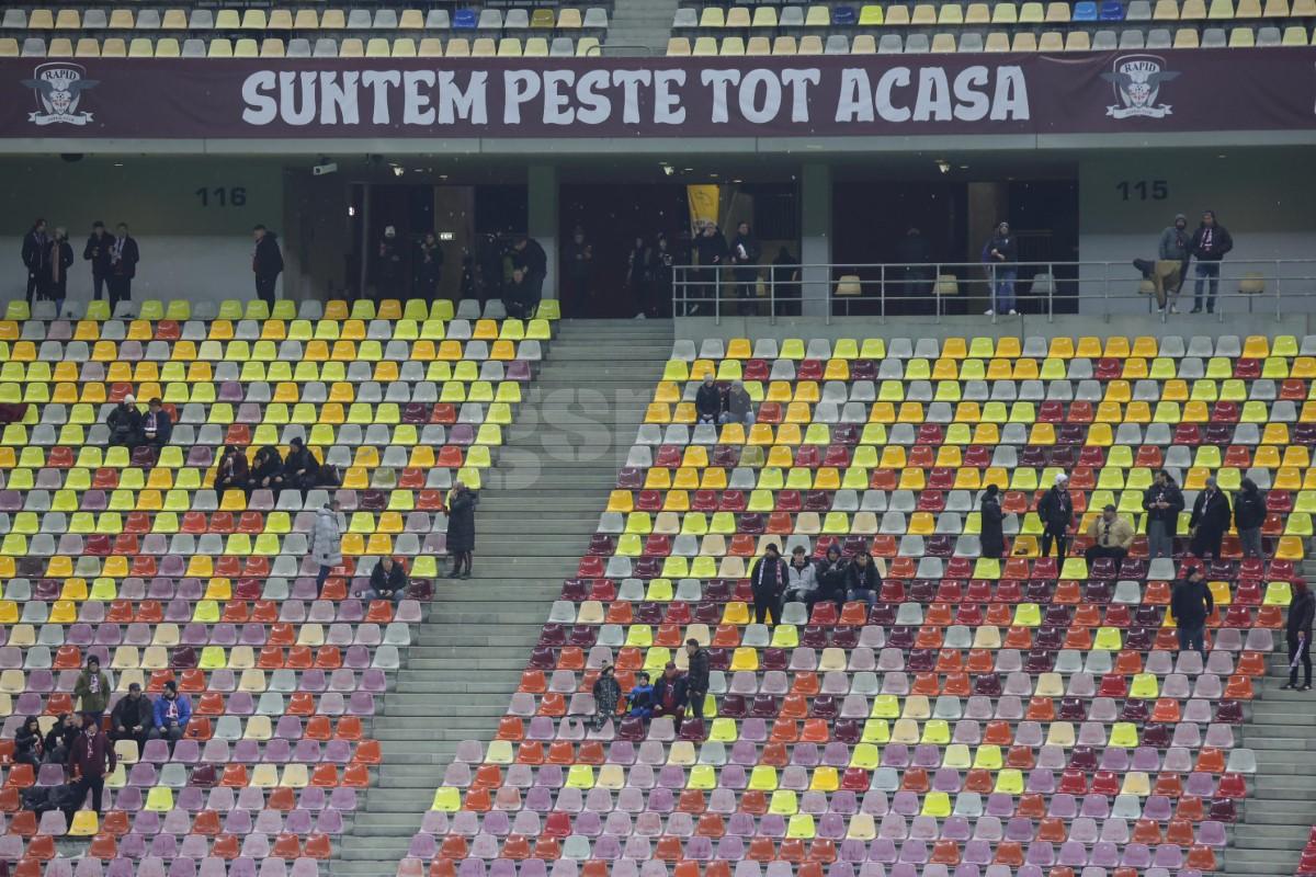 Rapid - FCSB, imagini înainte de meci