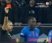 Joyskim Dawa, eliminat în Rapid - FCSB, foto: captură Prima Sport