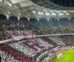 Scenografia suporterilor de la Rapid în meciul cu FCSB/ Foto: GSP