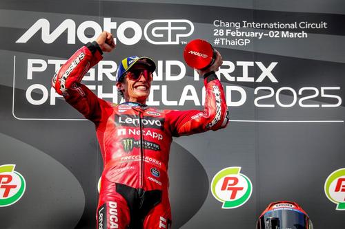 Marc Marquez, învingător în MP al Thailandei 2025 Foto: Imago Images