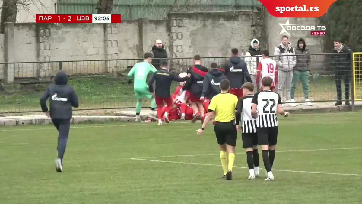 Bătaie între echipele de tineret ale celor de la Steaua Roșie și Partizan