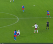 Primul „galben” încasat de Dawa în Rapid - FCSB, foto: captură Prima Sport
