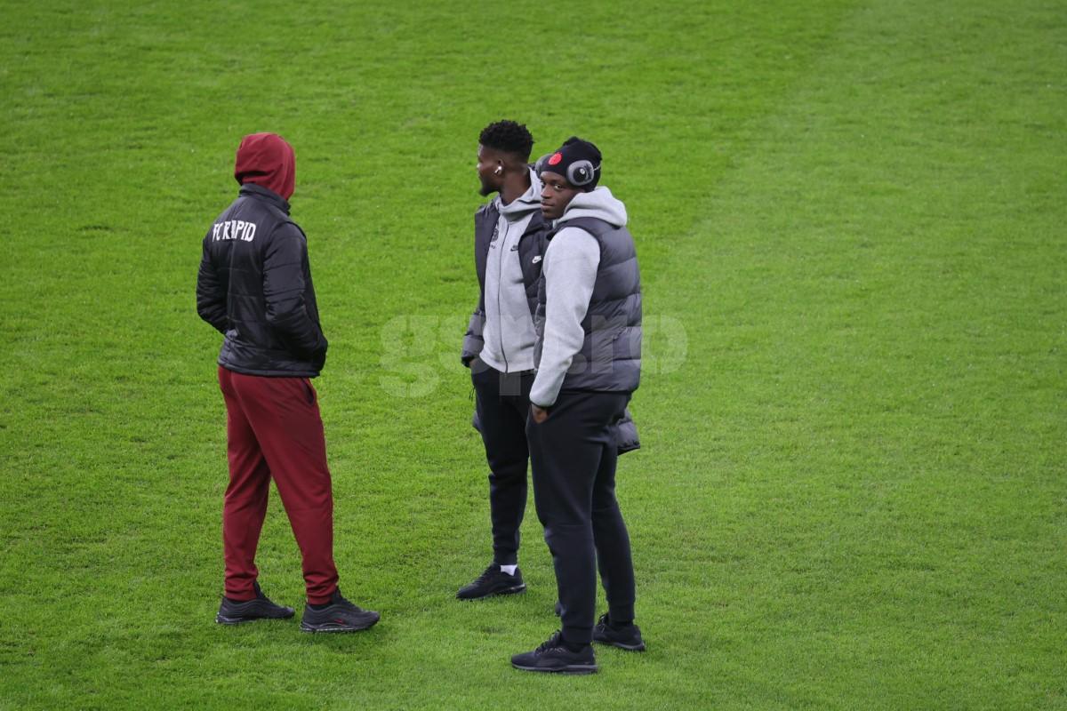 Rapid - FCSB, imagini înainte de meci