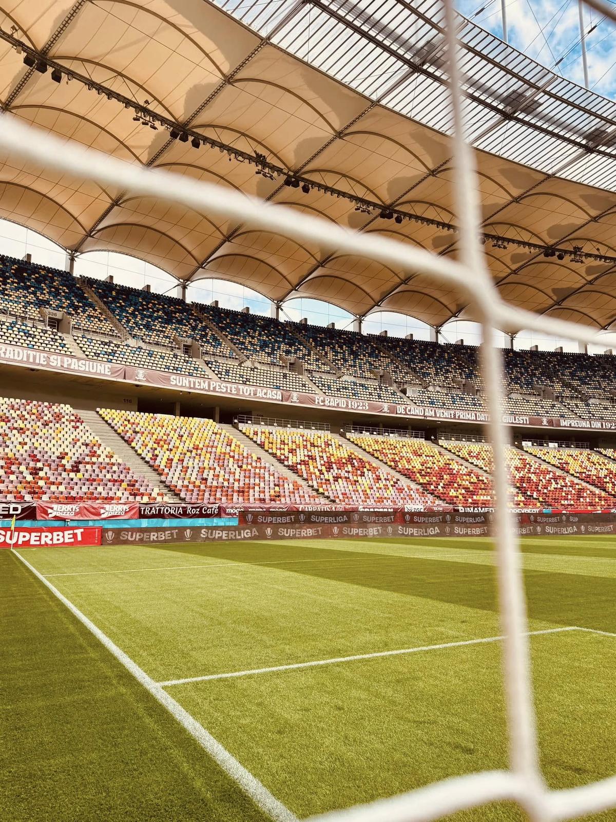 Arena Națională, modificată înainte de Rapid - FCSB