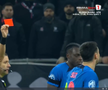 Joyskim Dawa, eliminat în Rapid - FCSB, foto: captură Prima Sport
