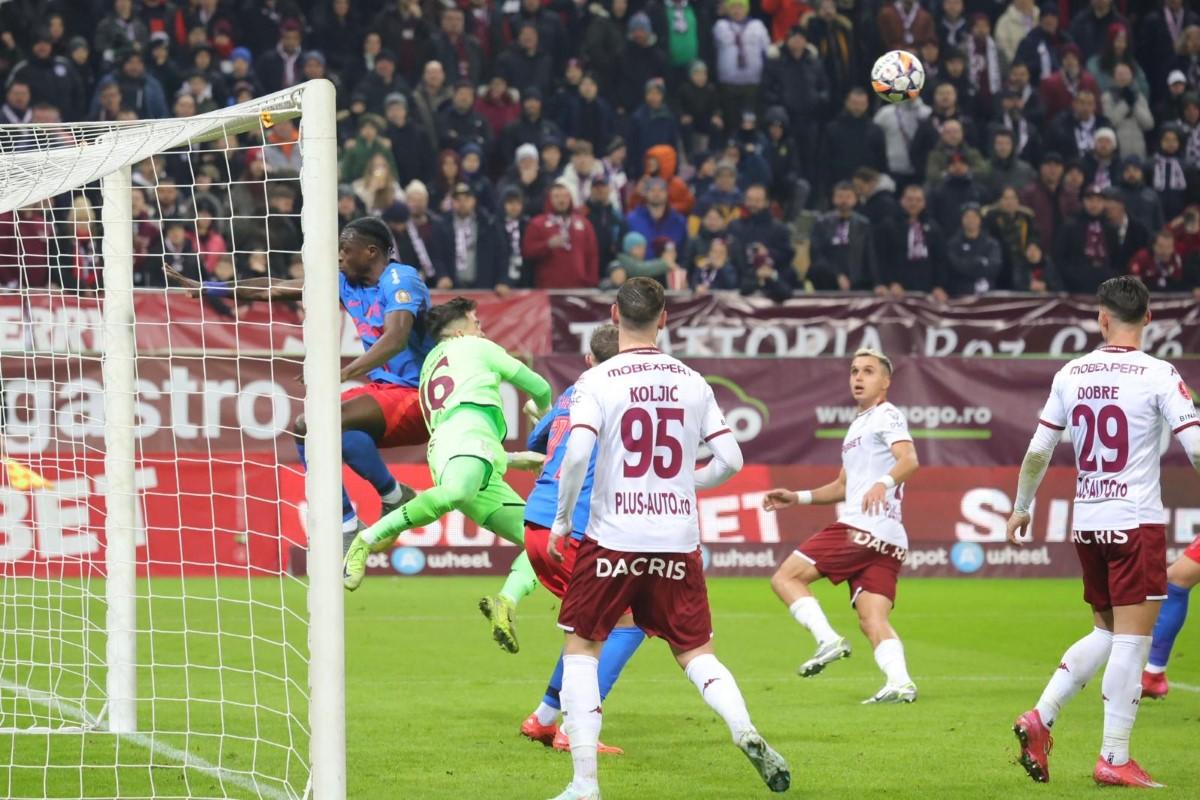 Crăciunescu a analizat fazele din Rapid - FCSB: „Chiar de roșu, nu doar de galben!” + Rusescu protestează: „Cum de nu a intervenit VAR-ul la Aioani?”