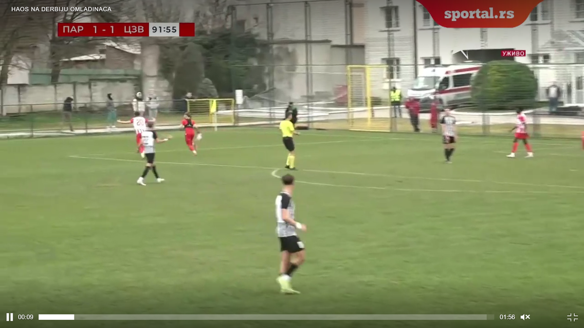 Bătaie între echipele de tineret ale celor de la Steaua Roșie și Partizan
